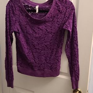 Purple blouse